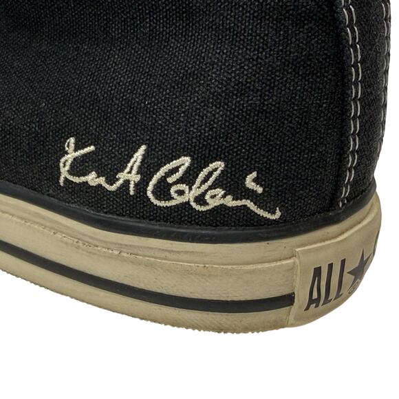 Converse Kurt Cobain All Star Black High Tops Men’s 10 Punk Rock FREE SHIPPING - Picture 6 of 11